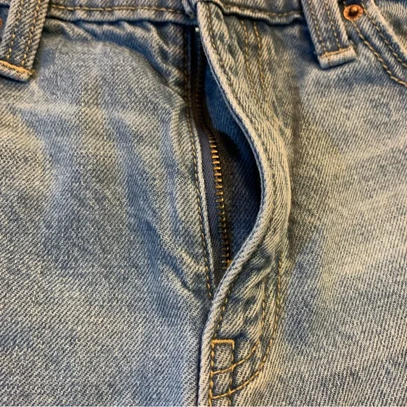 Old Navy Cut Off Shorts Happy Face Embroidered Flower Denim Girls 18 Plus - Picture 3 of 16